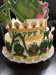 Vintage Hallmark Kermit The Frog Birthday Party Centerpiece 15 Inches Tall