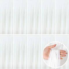 Gold Backdrop Birthday Decorations Foil Curtain Backdrop Gold Streamers Dance Pa
