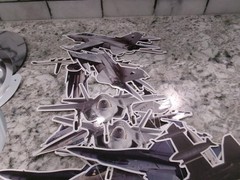 Airplane/Jet Theme Birthday Party Decorations, Lot Of 55 PCS