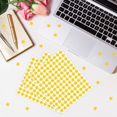 Gold Self-Adhesive Star Stickers for Kids – 3000 Pcs Mini Star Stickers