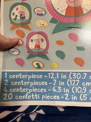 Peppa Pig Confetti Party Table Decorating Kit Girls Birthday Party Centerpiece