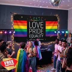 KatchOn XtraLarge Pride Banner Rainbow