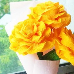 1 Kit Crepe Paper Flower DIY Kit 7 Rolls Rainbow Tape Iron Wire Wedding Craft