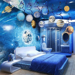 30Pcs Solar System Party Supplies – Outer Space Party Decorations Space Decor Ha