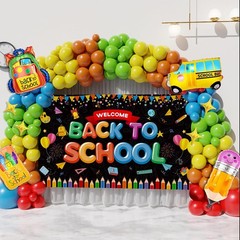 Back to School Decorations, 151PCS Back to School Balloon Garland Arch kit with