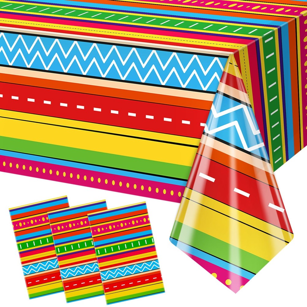 Hxezoc 3 Pack Cinco De Mayo Printed 54 x 108 inches,