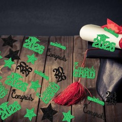 Green Graduation Table Confetti Congrats Grad Party Decorations 2025 200 PCS