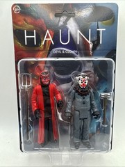 Trick Or Treat Studios Haunt 3.75 Inch Action Figure 2-Pack | Clown & Devil