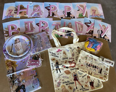 Taylor Swift Happy Birthday Banner And Party Decorations #296