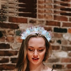 Headband Pink Christmas Style for Women 1Pcs 8.84X7.86X0.39in