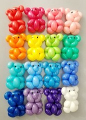 EBLLIWSM 200 PCS Latex Twisting Balloons – Assorted Color Long Balloons for A…