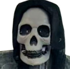 70″ Halloween Haunted House Ghost Hanging LED & Sound Indoor/Outdoor Home Decor