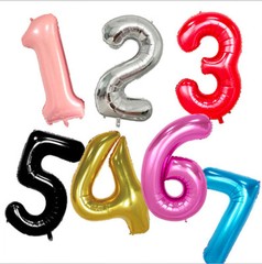 16» 32» 40» Inch Numbers Balloons Party Decorations Create Your Own Special