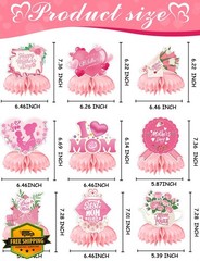 Mothers Day Table Decorations – Mother’s Day Decorations Centerpieces for Tab…