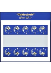 Eid Mubarak Tablecloth Banner balloons Ramadan Home Islamic Muslim Party Decor