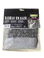 Amscan Gray Gauze Drape Halloween Decoration, 15, 1 Pc