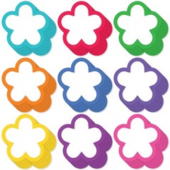 Paper Flower Cutouts 108pcs | Cut Out Shapes for Bulletin Board, Classroom, D…