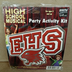 High School Musical Party Activity Kit/Party Game/Tatts/Confetti/Bday Star A201