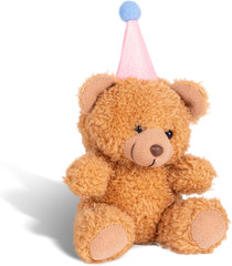 Mini Party Hats for Stuffed Animals – 12 Colorful Adjustable Cone Hats