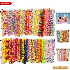 Comfortable and Lifelike 100 Count Hawaiian Leis – Ideal for Gatherings
