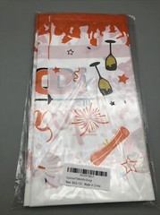 Graduation Tablecloths,3 Pack Large Size Plastic 54″X108″ Congrats Grad Graduate