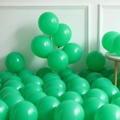 147 PCS Green Gold Balloon Garland Arch Kit Dark Confetti Exploding Star Foil