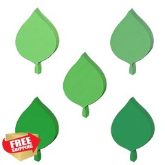 Pikalon Green Leaf Paper Cutouts 6″ (70 Pcs)
