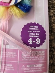 Customizable Award Ribbon Includes Numbers 4-9 Colorful Birthday Party