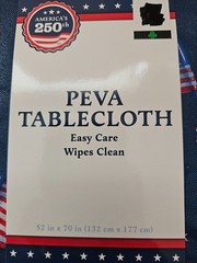 4th Of July / 250th Celebration/ PEVA Table Cloth/ 4th Of July Party Decor