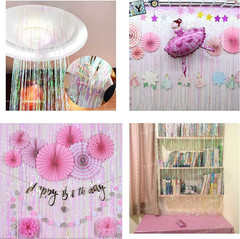 Iridescent Foil Fringe Backdrop – 2 Pack 3.2X6.5Ft Holographic Tinsel Photo Boot