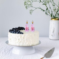 VSHILI 11th Birthday Candles, Pink 11 Year Old 1.5 inches x 2.8 inches,