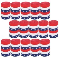 15 Pack Colored Crepe Paper Rolls Reusable Streamers for July 4Th Decor