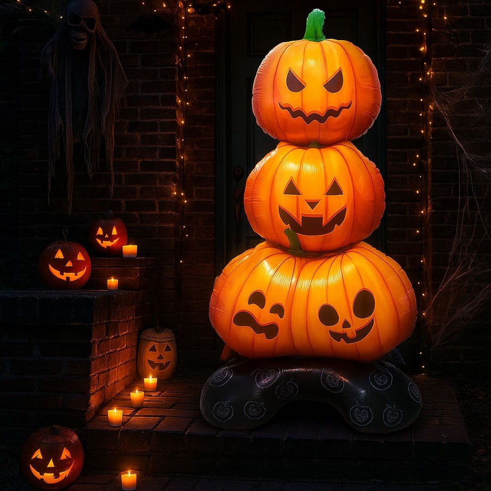 Halloween Balloons Pumpkin Skeleton Ghosts Scary Spooky Party Decor Kids Gift