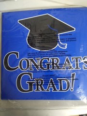 9 «x9» Congrats Grad Card Box for accepting Checks Cash Gift cards Graduation