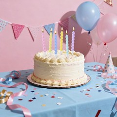 BEAN LIEVE 12-Count Birthday Candles – Rainbow 12-Count, Multicolor