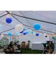Round Chinese Paper Lantern, 16pcs Paper Lanterns Decorative, Hanging Paper…