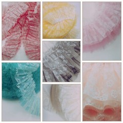 10 yards CAKE TULLE RiBBoN GaRLaND LACE TRIMS DECORATION BiRTHDAY WeDDinG ParTy