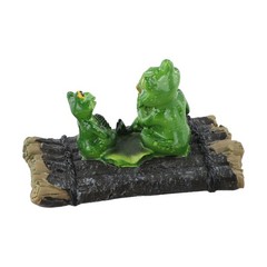 Floating Resin Frog Statue for Garden Pond Patio and Indoor Decoration