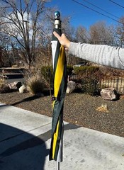 Veteran-Designed Flag Pole Clip | 3D Printed Universal Flagpole Accessory Black