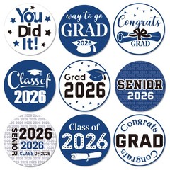504 Pieces 2026 Graduation Stickers Congrats Grad Senior Class of 2026 Party …