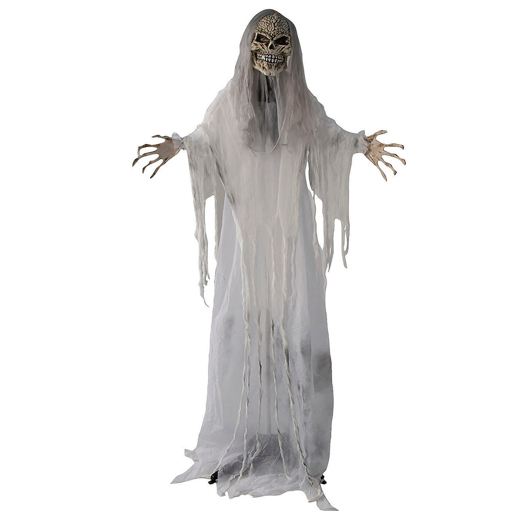 5 Ft. 6″ Sonic Standing Gray Skeleton Reaper Halloween Decoration – ATC