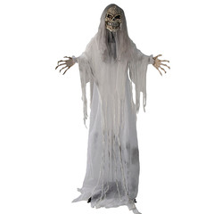 5 Ft. 6″ Sonic Standing Gray Skeleton Reaper Halloween Decoration – ATC