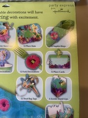 Disney Fairies Punch-Out Table Decorations Party Express From Hallmark Lot of 2