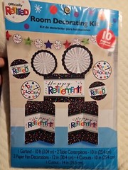 Amscan Happy Retirement Room Decorating Kit New!!! 10 Piece