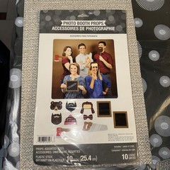 Lumberjack Wilderness Bear Enhanced Photo Booth Props 10 pc. *NEW IN SEALED PKG*