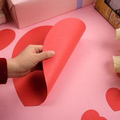 96 PCS Red Heart Cutouts Assorted Sizes Paper Shape Valentine Die Cuts