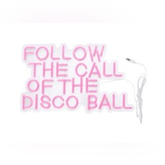 Pink Neon Party Sign