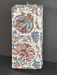 Pottery Barn Paper Lantern Shades Set of 10 Floral Accordion Boho Wedding Decor