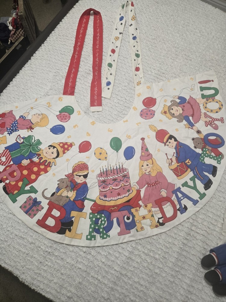 Happy BIRTHDAY High Chair Wrap 40 X 18