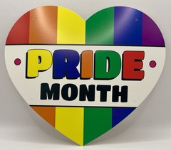 Pride Month Rainbow Banner Decorations Pack – LGBTQ+ Cardboard Signs DIY Kit